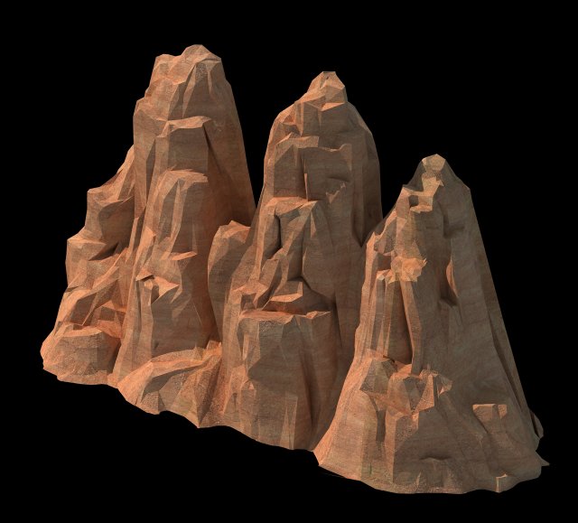 Ghost Mountain – Mountain 03 3D Model