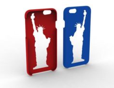 IPhone 6 – 6s Statue of Liberty Phone Case 3D Model