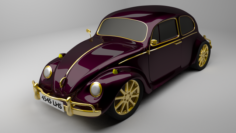 Volkswagen Beetle 1300 3D Model