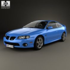 Pontiac GTO 2003 3D Model