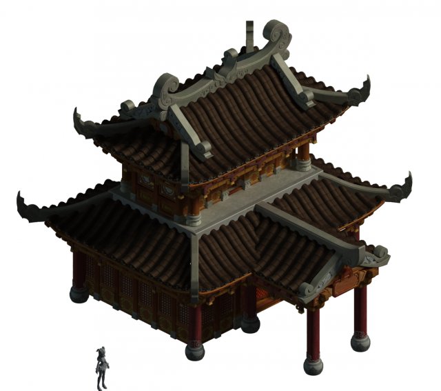 Ancient Capital Architecture – Capital City Prime Minister 3D Model