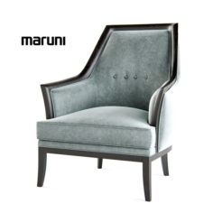 MARUNI Traditional Armchair 3D Model