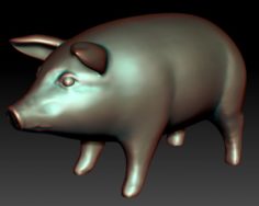 Pig speaker 3D Model