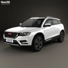 Great Wall Haval H6 2016 3D Model