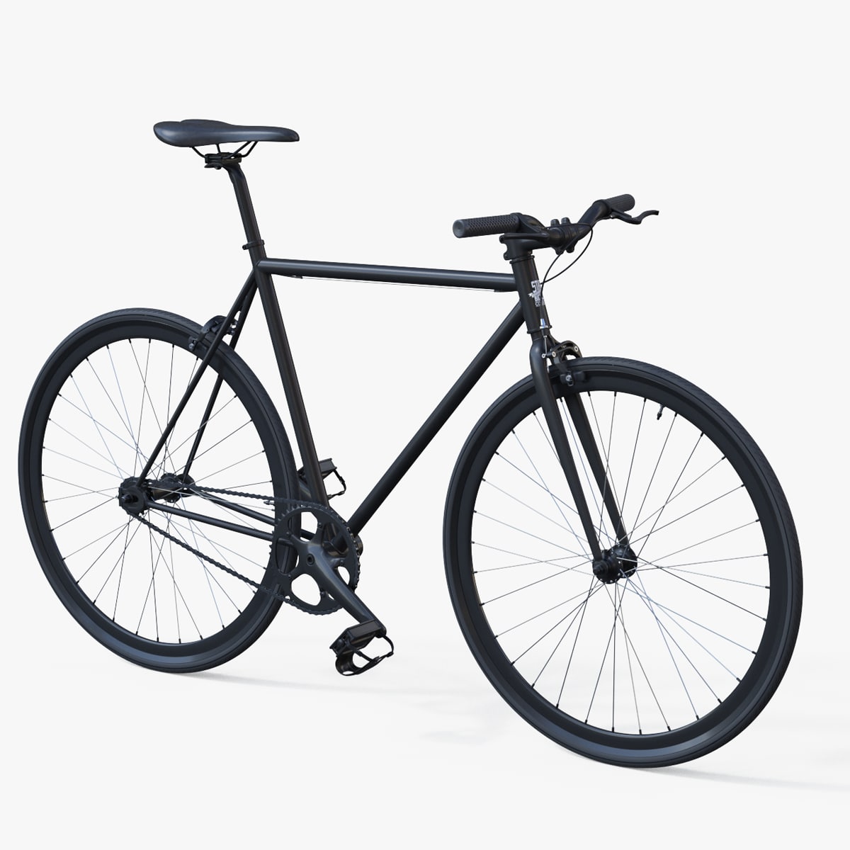 Bike Fixie Type02 model 3D Model