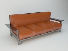 3D Sofa Met model 3D Model