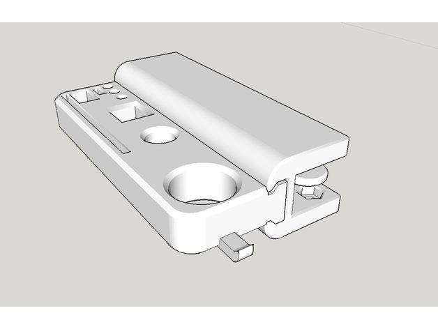 Tools holder on table edge. 3D Print Model