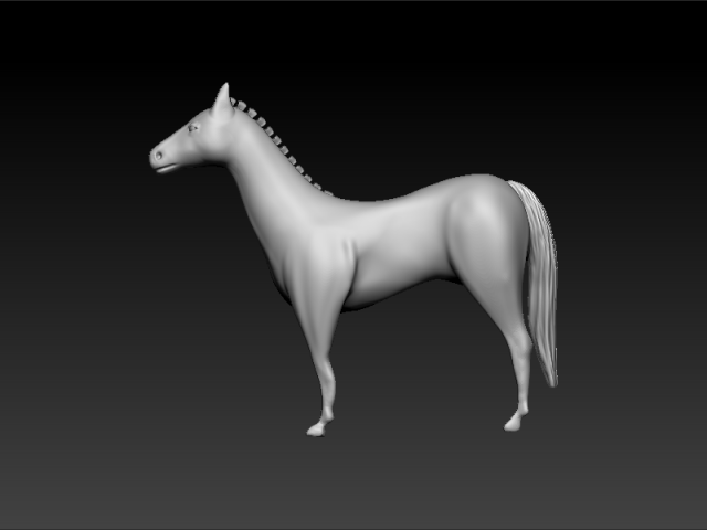 Horse 3D Model