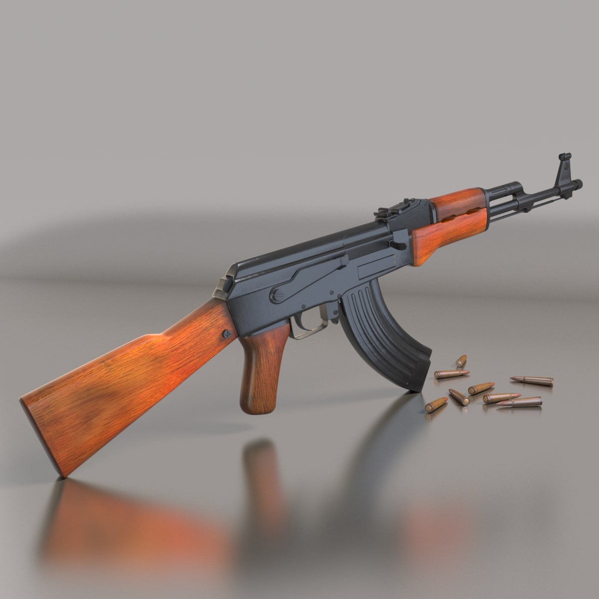 3д модель ак. Ак47 автомат Калашникова 3d. AK 47 3d model. Модель АК 47 для 3д принтера. Модель для 3д принтера ak47.