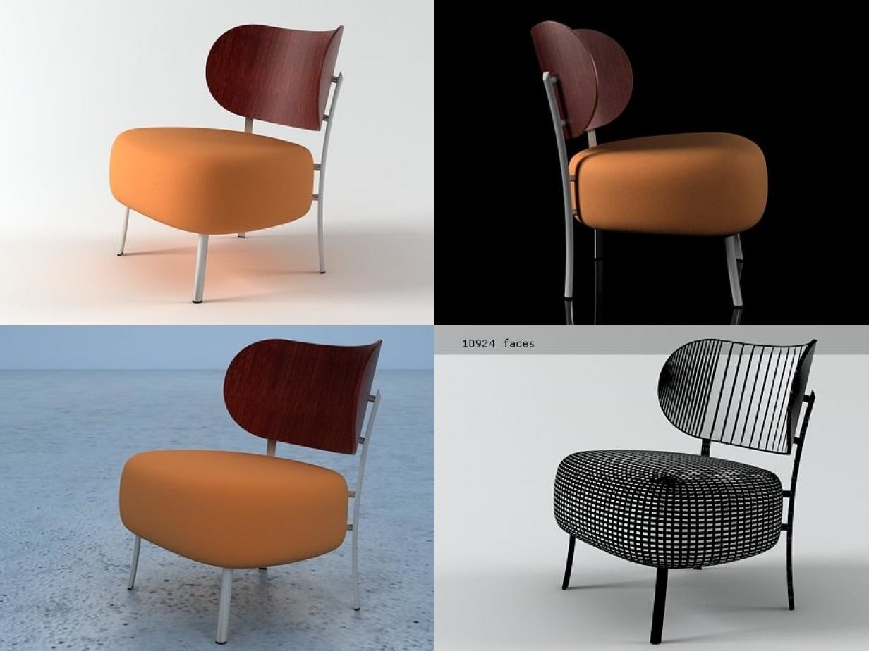 Bistro Free 3D Model