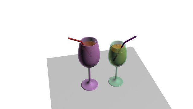 Glass Modelling 3D Model