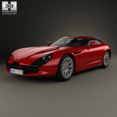 Alfa Romeo TZ3 Stradale 2011 3D Model