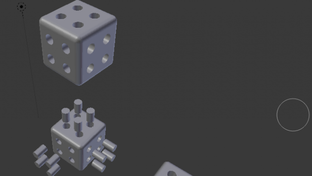 Cubo Ensamblado 3D Model