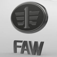 Faw logo 3D Model