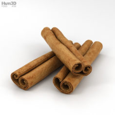 Cinnamon Sticks 3D Model