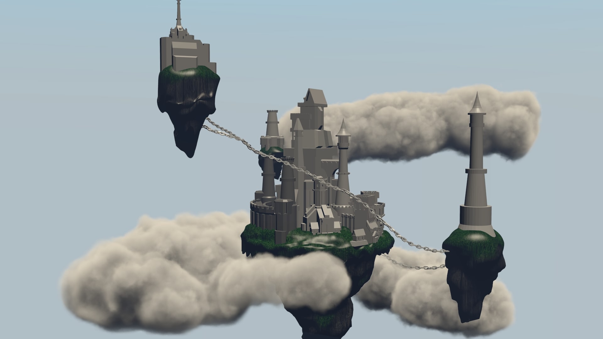 Castle 3D Model