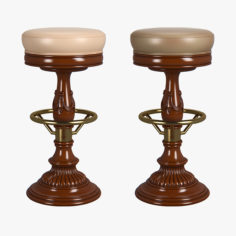 2660400 2661400 230-1 Carpenter Bar stool 425×840 3D Model