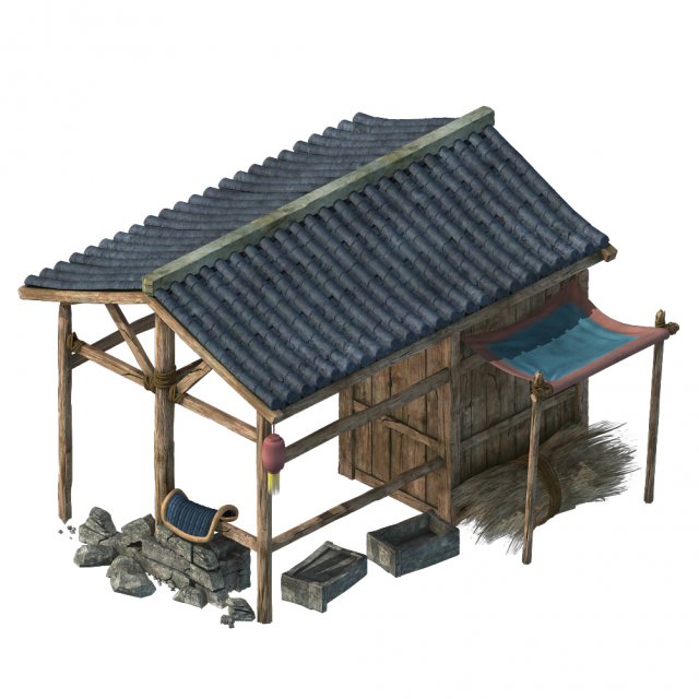 Station Building – Stables 034 3D Model