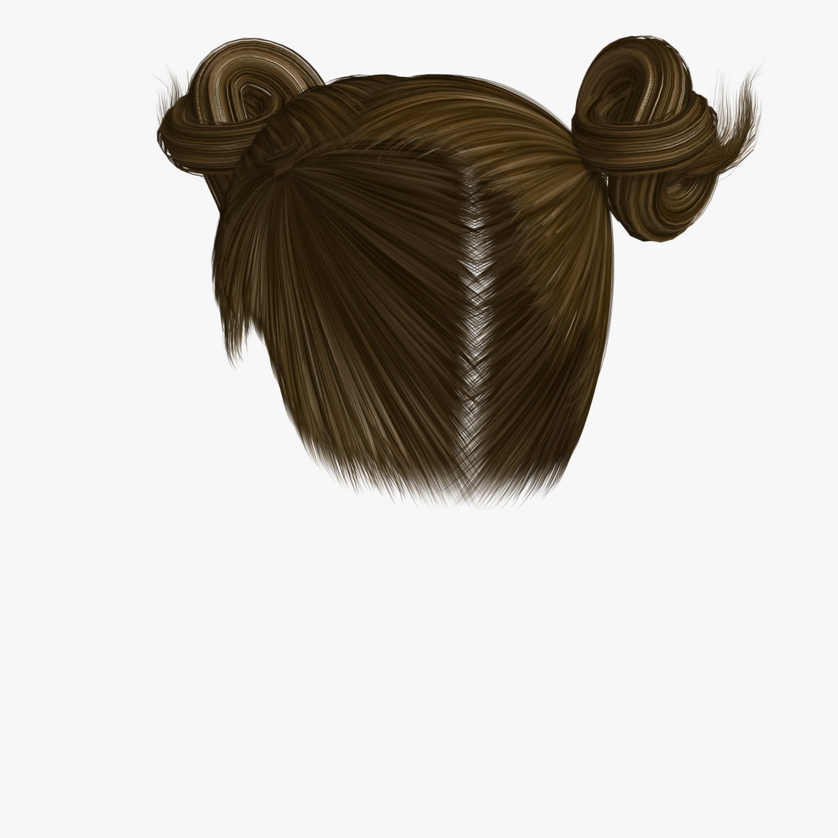 Hairstyle 7 model 3D Model