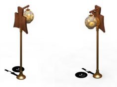Palace – Accessories – lights 3D Model