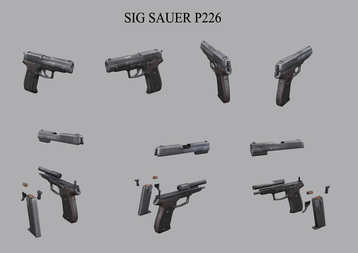 Sig d. 3d модели карабина sig Sauer. Sig Sauer p226 варфейс. Sig Sauer p226c глушителем 3д модель для 3д Коат.