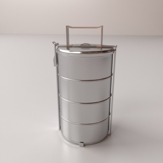 Tiffin Carrier 3D Model