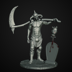 Black hunter 3D Print Model