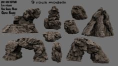 Rocks3 3D Model