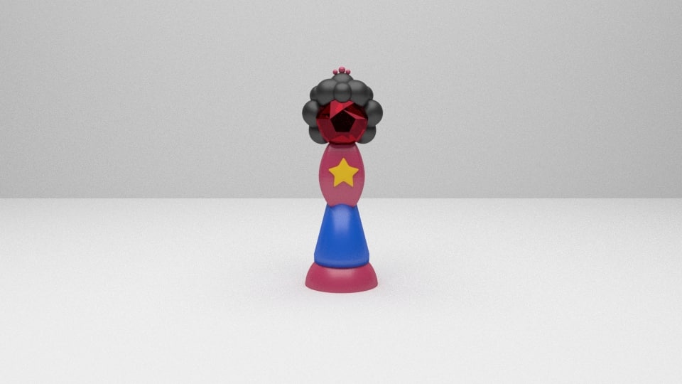 3D model Chess Steven Universe king 3D Model