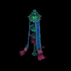 Lee pagoda – fifth floor debris – banner 3D Model