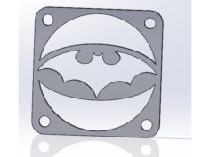 Batman 40mm Fan Guard Protector 3D Print Model
