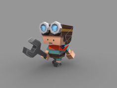 Fixman 3D Model