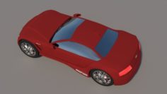 Audi S8 High detailed 3D Model