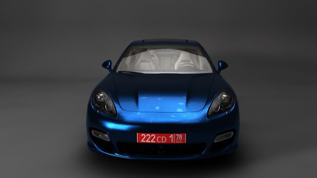 Porsche Panamera 3D Model