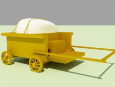Fairy tail wagon Free 3D Model