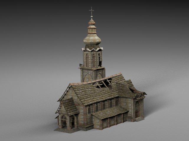 Old church 3D Model