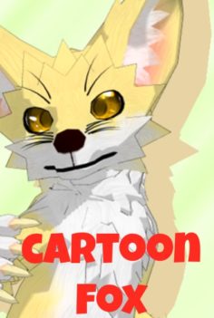 Cartoon Animal (Fox) 3D Model