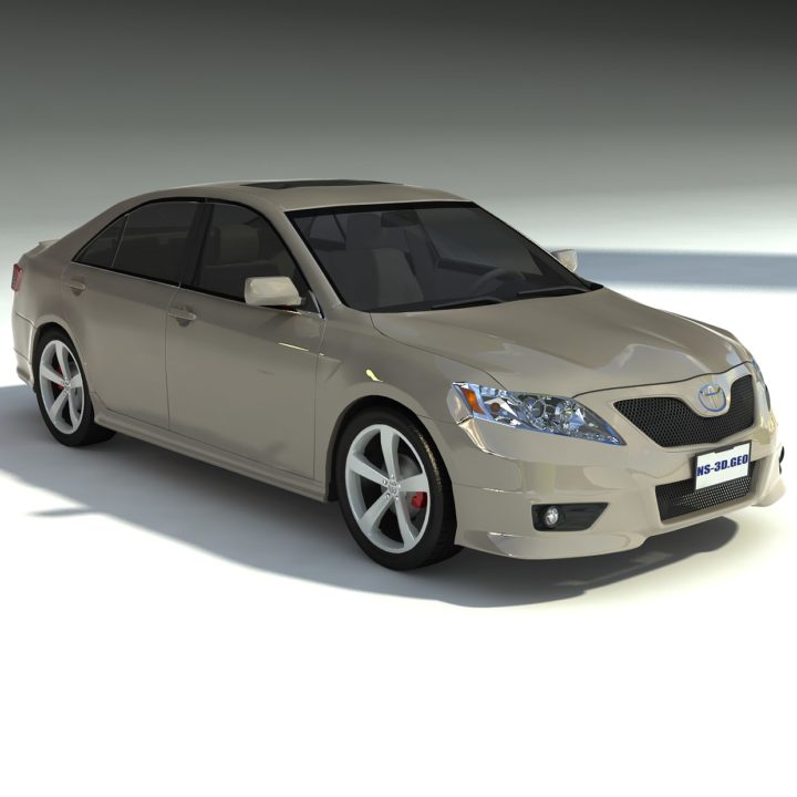 TOYOTA CAMRY 2011 3D Model