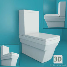 3D-Model 
Toilet bowl