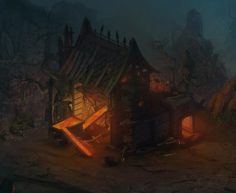 Nibelungen – blacksmith shop 3D Model