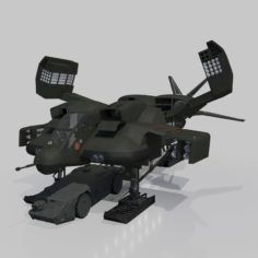 Cheyenne dropship model 3D Model