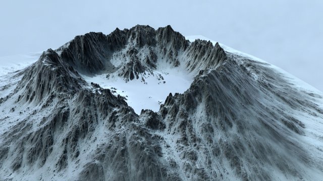 SnowMountain16 3D Model