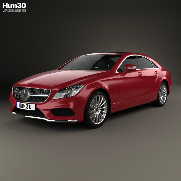 Mercedes-Benz CLS-class AMG Sports Package 2014 3D Model