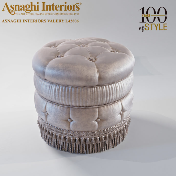 ASNAGHI POUF VALERY 3D Model