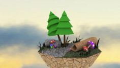 Landscapes asset 3D Model