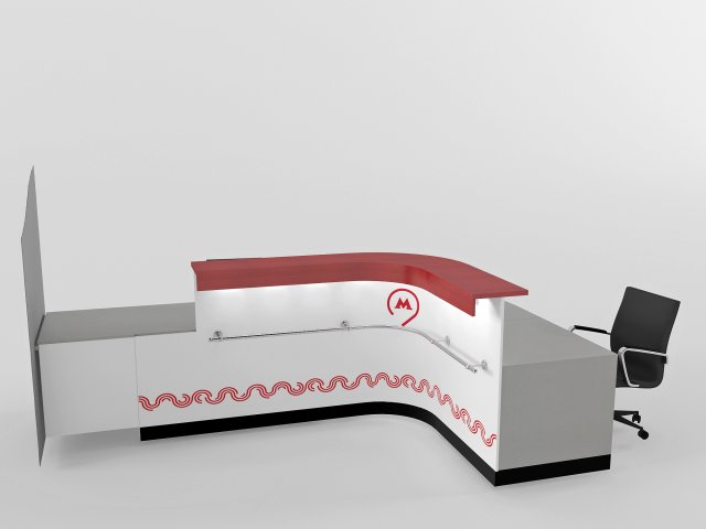 Reception 3D Model