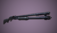 Winchester 1300 defender 12 ga 3D Model