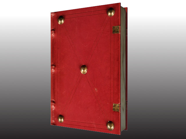 3D Old Book 3D Model