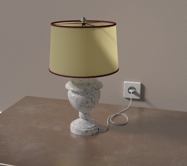 Table lamp 3D Model