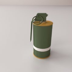 M18 Smoke Grenade model 3D Model